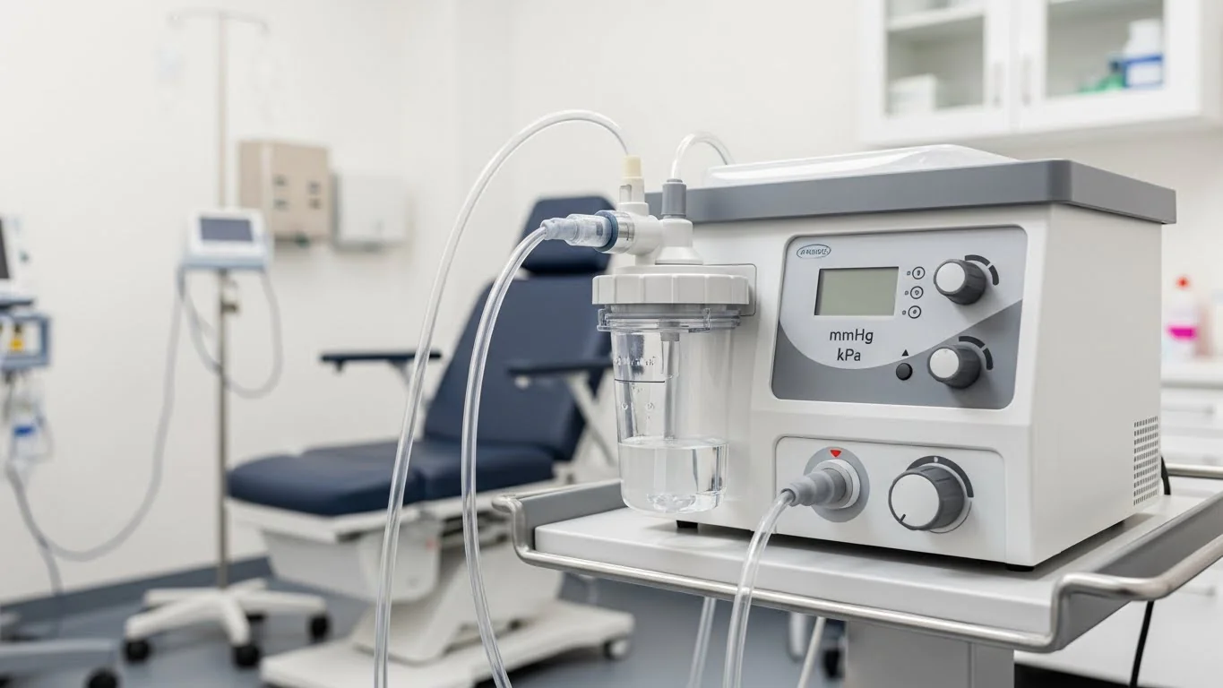 suction machine in a clinic